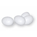 HUEVOS DE PLASTICO PALOMAS