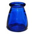 BEBEDERO OLLETA CRISTAL COLOR AZUL
