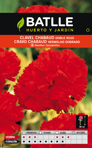 CLAVEL CHABAUD ROJO SOBRE