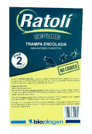 RATICIDA RATOLI TRAMPA ENCOLADA 2 UDS.
