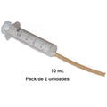 JERINGA PARA EMBUCHAR + SONDA  PACK 2 UDS.
