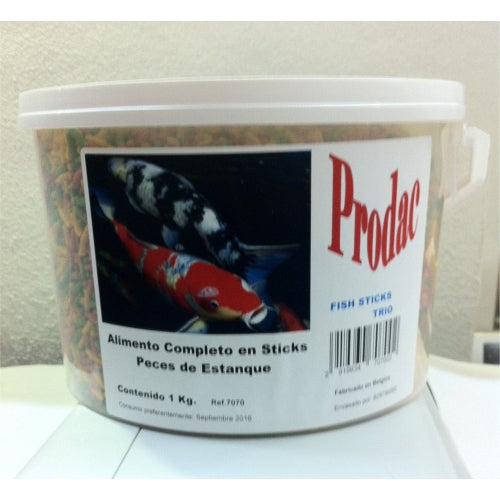PECES ESTANQUE STICKS 1 KG. PRODAC