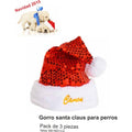 GORRO SANTA CLAUS PACK 3 PIEZAS