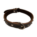 COLLAR CON ADORNO 20x450mm. MARRON
