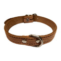 COLLAR PIEL LABRADO 15X350 TOSTADO