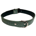 COLLAR PIEL LABRADO 30X600mm. VERDE