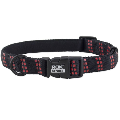 COLLAR ROKSTRAPS 20x330-500mm. Rojo